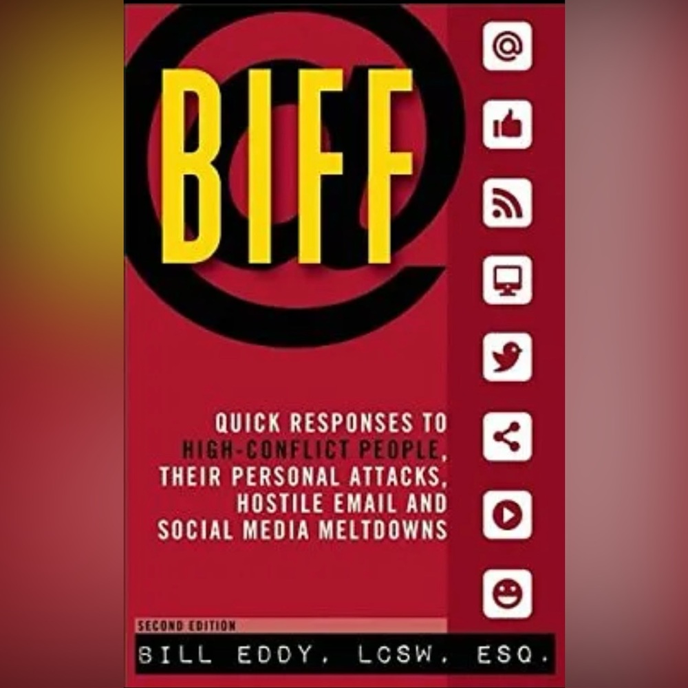 BIFF by Bill Eddy Paperback Book Brand New
